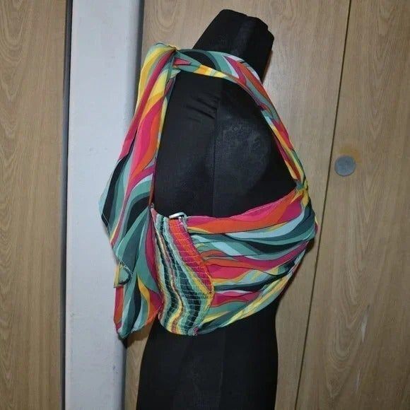 NWT Fashion Nova All The Colors Pant Vacation Party Matching Set - Picture 7 of 12